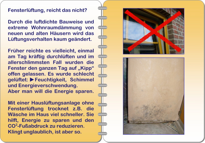 Fensterlüftung, reicht das nicht?